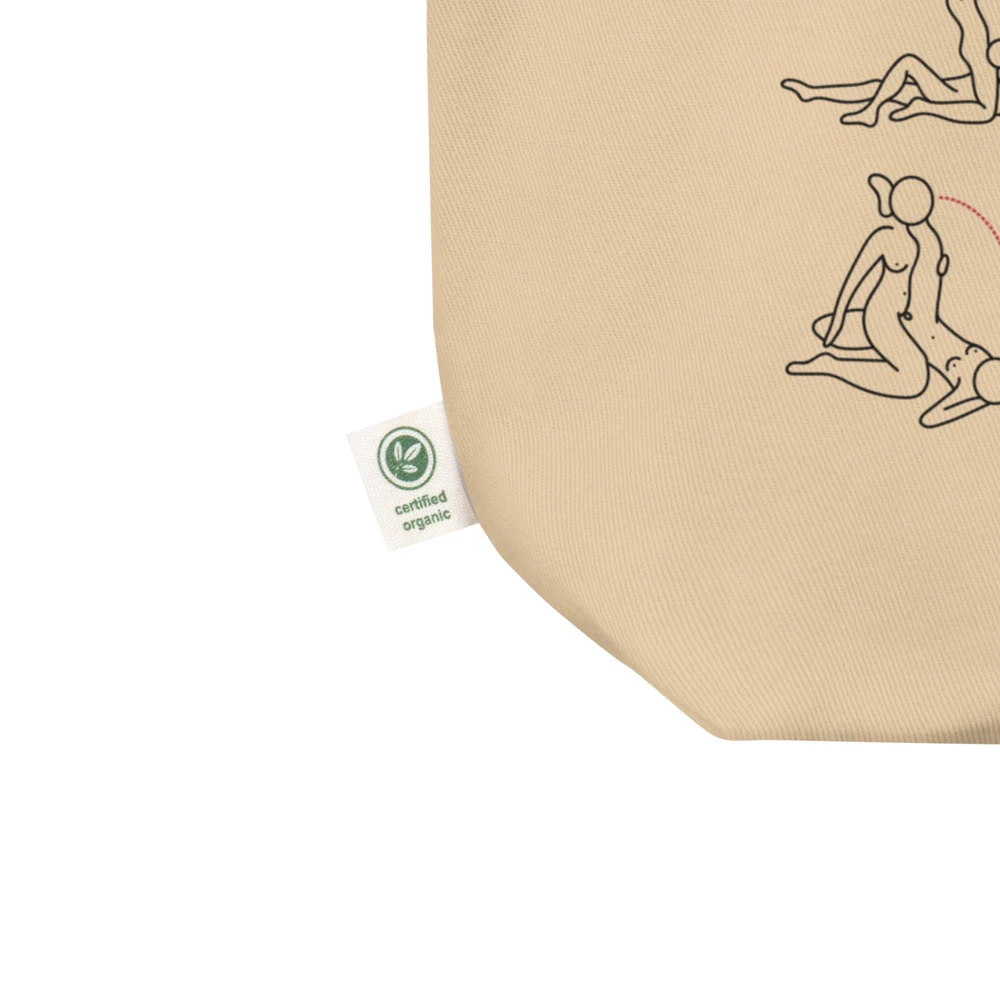 Kamasutra Cute - Eco Tote Bag thumbnail 2